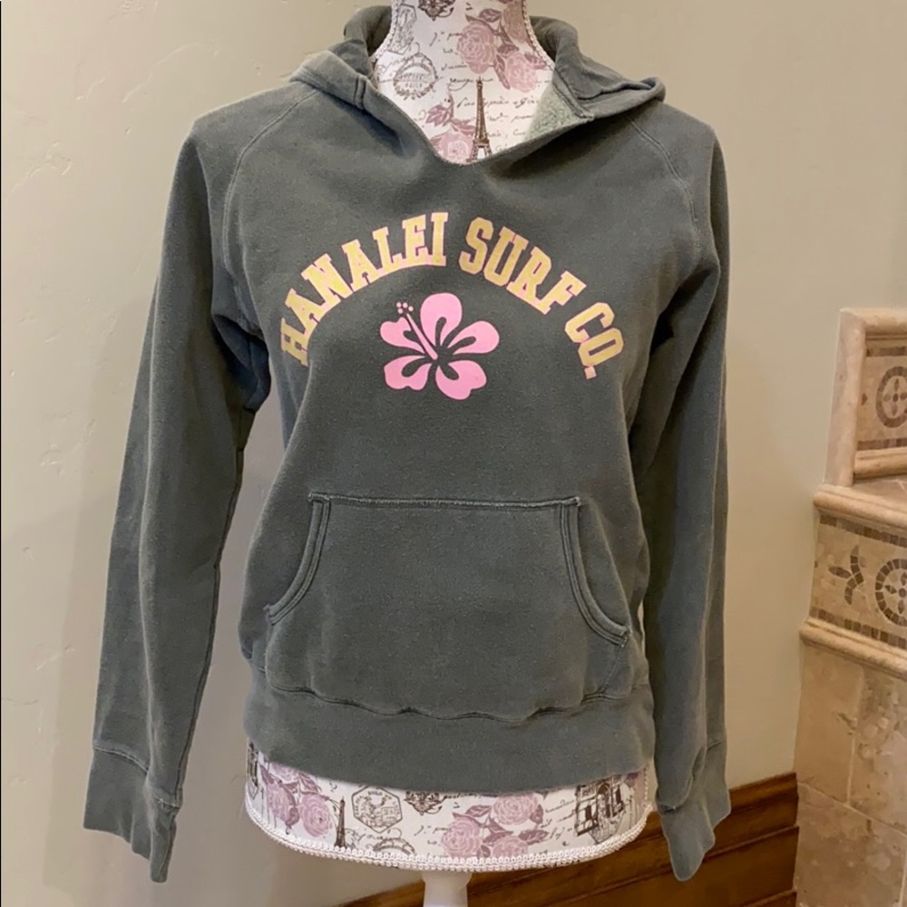 Hanalei Surf Co Hooded Sweatshirt